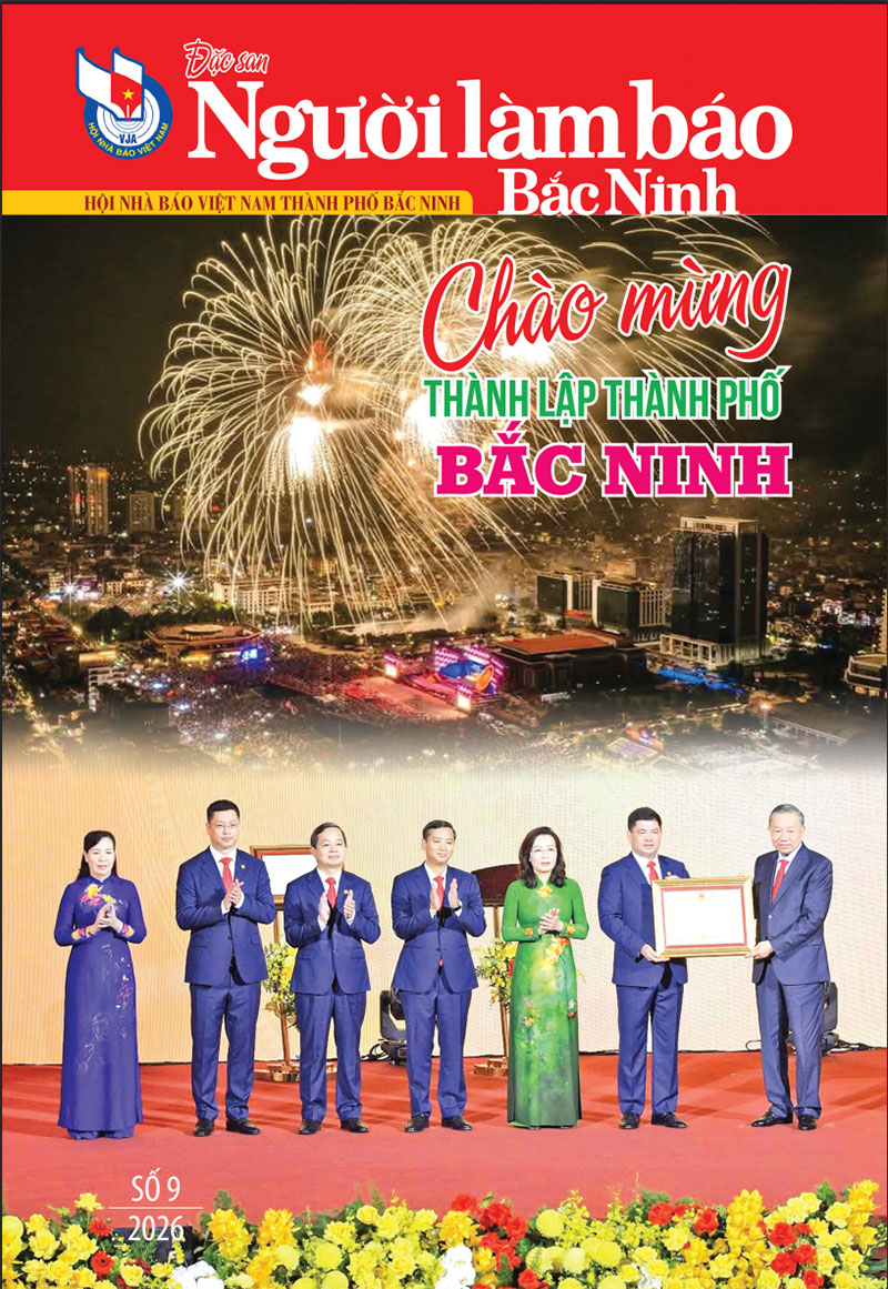 Báo Hòa Bình số CHÀO MỪNG THÀNH LẠP THÀNH PHỐ BAC NINH