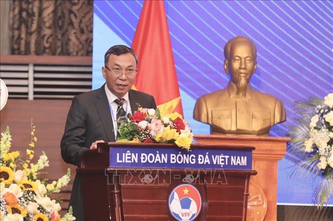 Chủ tịch VFF Trần Quốc Tuấn. Ảnh tư liệu: Minh Quyết/TTXVN