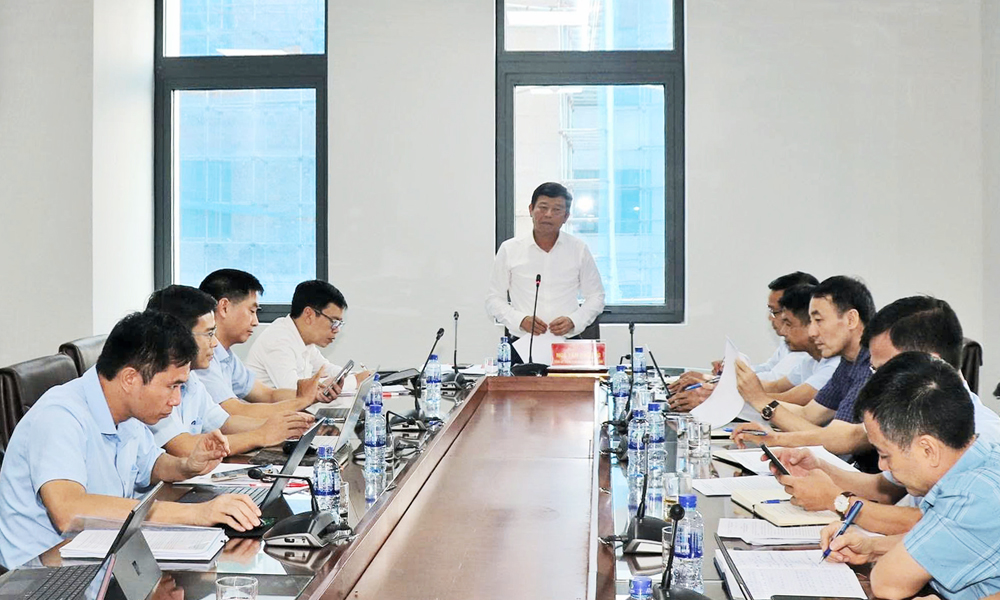 Quang cảnh buổi làm việc.