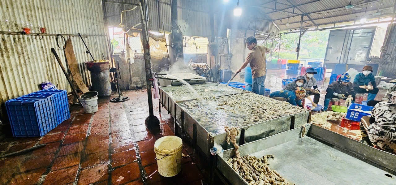 Nội tạng động vật được lưu trữ tại Công ty trách nhiệm hữu hạn Đông Loan.