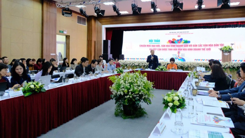 Không gian hội thảo.