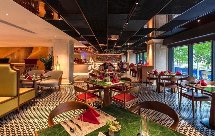 Khách sạn Grand Mercure Hanoi đoạt giải vàng thiết kế nội thất Giải thưởng Kiến trúc quốc gia 2024-2025. Ảnh: ĐINH HẰNG