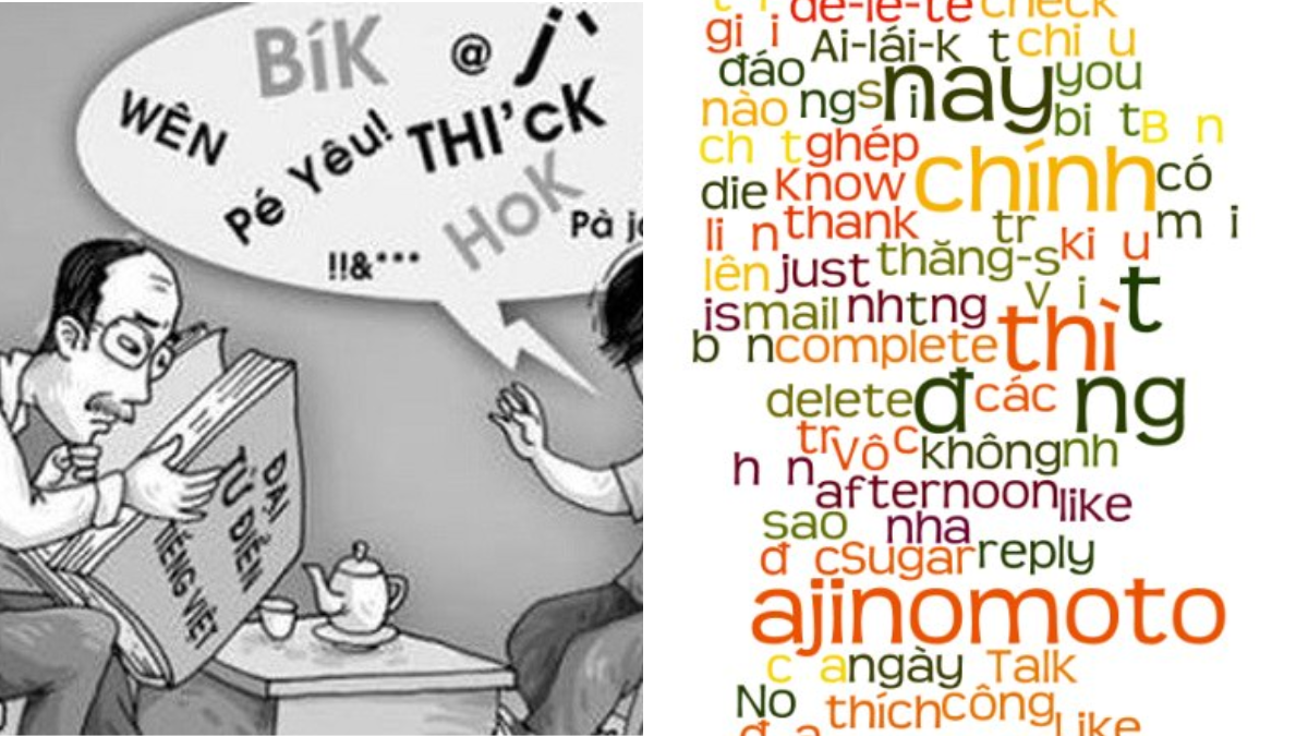 ''Tiếng mạng' được hình thành và sử dụng, cùng với sự du nhập ồ ạt của từ ngữ nước ngoài đang có nguy cơ lấn át ngôn ngữ chuẩn mực.