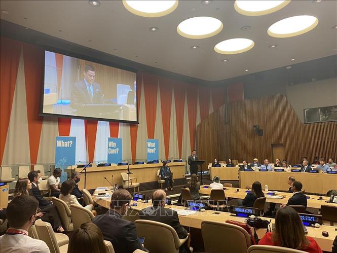 Quang cảnh Hội thảo. Ảnh: TTXVN phát