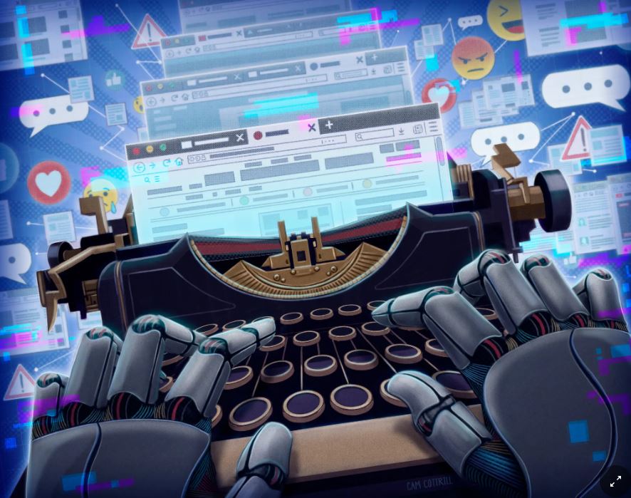 Trong thời đại dữ liệu lớn (big data), báo chí không thể bỏ lỡ các thuật toán máy học để tăng hiệu quả thông tin. Ảnh minh họa: New York Times