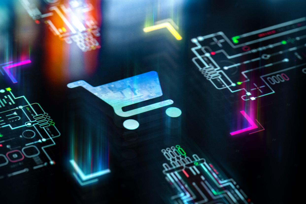 ‏Hình ảnh minh hoạ cho việc mua sắm có yếu tố công nghệ. Ảnh: Fortune