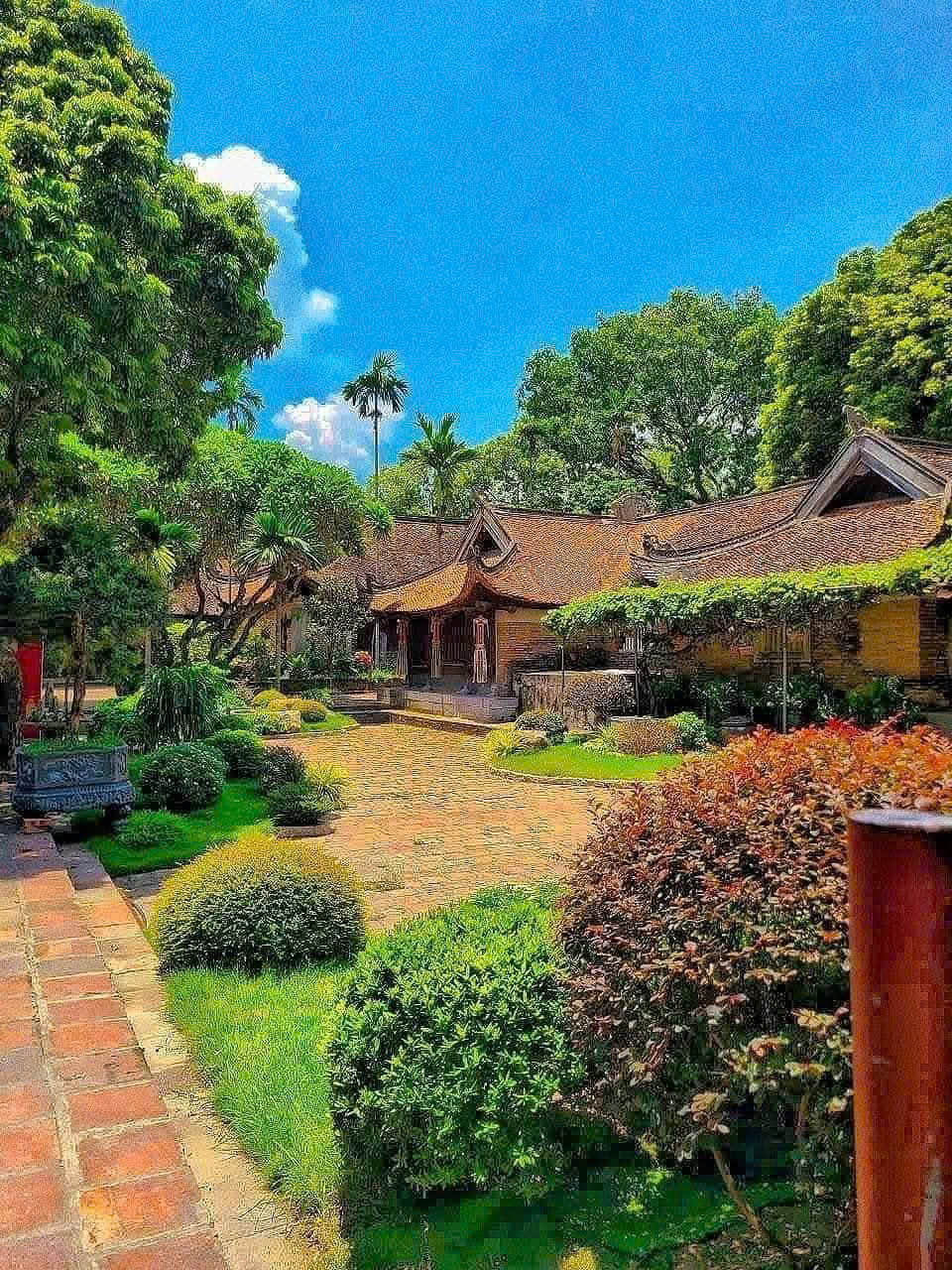 một góc chùa vĩnh nghiêm
