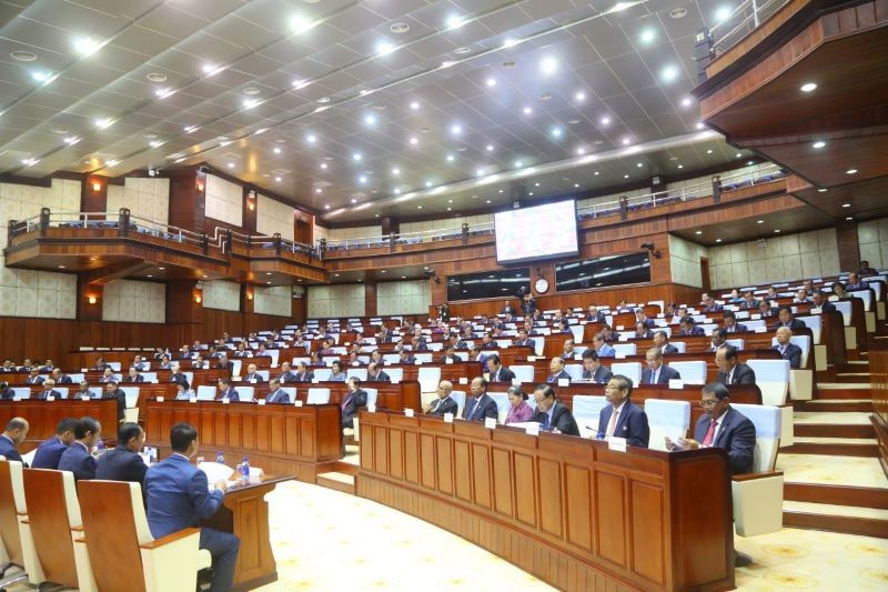 Quốc hội Campuchia khóa VII tiếp tục phiên họp thứ nhất.