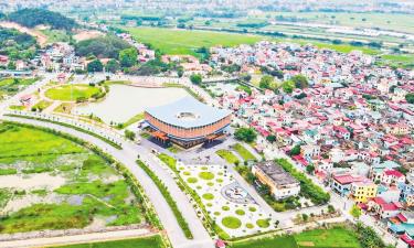 Một góc đô thị phường Kinh Bắc.