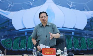 Thủ tướng Phạm Minh Chính phát biểu chỉ đạo.