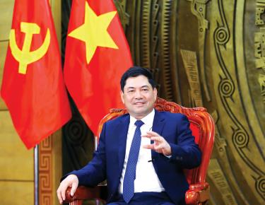 Bí thư Tỉnh ủy Nguyễn Hồng Thái.