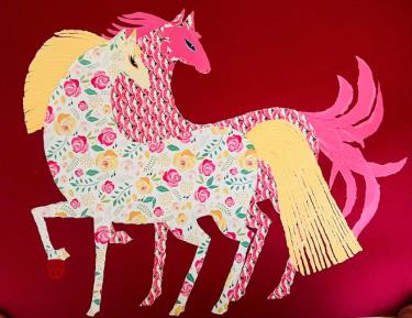 Tranh của tác giả Hoàng Phương Liên.