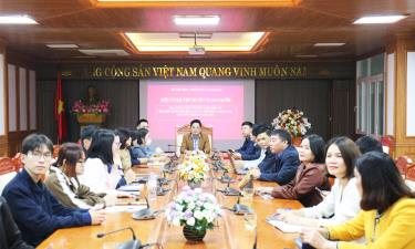 Hội nghị tại điểm cầu tỉnh Bắc Ninh.