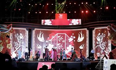 Tiết mục nghệ thuật tại Chương trình.