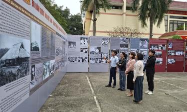 Không gian trưng bày tại Bảo tàng Bắc Ninh số 1.