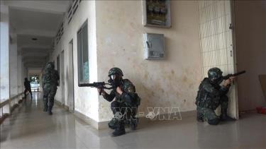 Lữ đoàn Đặc công Bộ 429 luôn là lực lượng tinh nhuệ, đi đầu trong nhiều trận đánh then chốt nên được huấn luyện cách đánh bí mật, bất ngờ, luồn sâu, đánh hiểm - những nguyên tắc làm nên thương hiệu đặc công. Ảnh: Dương Chí Tưởng/TTXVN