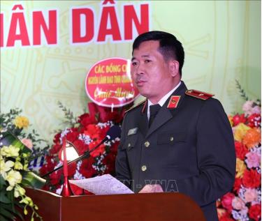 Thiếu tướng Đinh Văn Nơi, Giám đốc Công an tỉnh Quảng Ninh. Ảnh tư liệu: Đức Hiếu/TTXVN