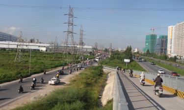 Dự kiến sẽ có đường kết nối Khu công nghiệp Vân Trung - Khu công nghiệp Quang Châu song song với đường gom cao tốc nhằm chống ùn ắc giao thông tại hai khu vực này.